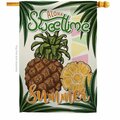 Patio Trasero Sweettime Summer Food Fruit 28 x 40 in. Double-Sided Vertical House Flags for  Banner Garden PA3903836